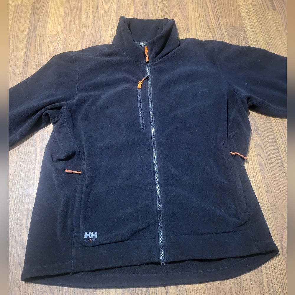 Helly Hansen Workwear Men’s 2XL Full Zip Fleece Jacket Heavyweight Cold Weather - Picture 4 of 15